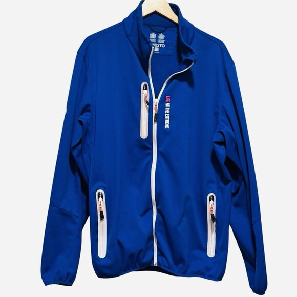 Musto Auckland Jacket Womens XXL Blue Racing Sailing Full Zip Volvo Ocean Race - Picture 3 of 14